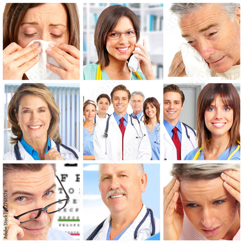 Photo: Doctors and patients Doctors and patients