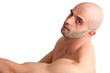 Foto: Muscular body builder man Muscular body builder man