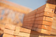 Stack of Building Lumber Stack of Building Lumber