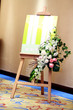 Wedding Flowers on the dinner table ..