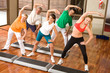 Stepping training