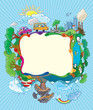 Vektor: Round-the-world travel Round-the-world travel
