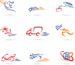 Vektor: Transportation & telecom - 3 Transportation & telecom - 3