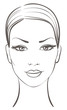 beautiful woman face