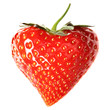 Photo: Strawberry-heart Strawberry-heart