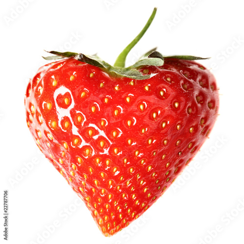 Photo: Strawberry-heart Strawberry-heart