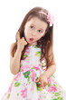 Funny little girl