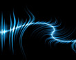 abstract  blue lines