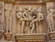 Sculptures of loving couples, illustrating the Kama Sutra Sculptures of loving couples, illustrating the Kama Sutra
