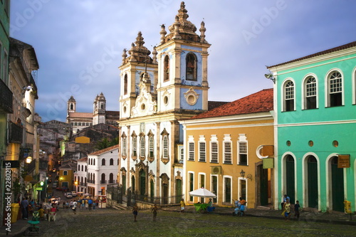 Photo: rosario dos pretos church in salvador of bahia rosario dos pretos church in salvador of bahia