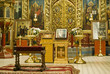 Trinity Cathedral in Pskov Kremlin. Internal interiors