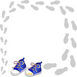 Vector: Blue path Blue path
