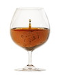 Brandy splash in a snifter glass