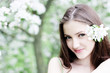 beautiful girl outdoor
