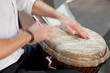 drummer in action