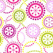 Abstract retro seamless background