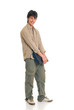 Teenager boy student