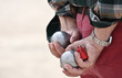 Boules (Petanque), French riviera.