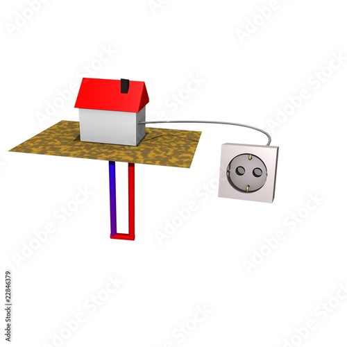 Illustration: Geothermie 2 3d Geothermie 2 3d