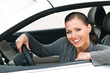 Frau im Auto Frau im Auto