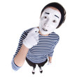 Street mime.
