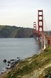 Golden Gate bridge with view to Marin County