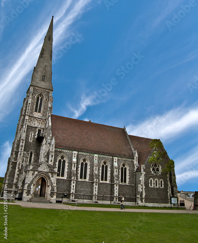 Eglise Saint-Alban à Copenhague au Danemark Eglise Saint-Alban à Copenhague au Danemark