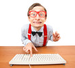 Foto: Funny office worker Funny office worker