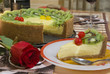 Fruit cheesecake