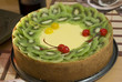 Fruit cheesecake