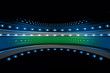 Stadium graphic backdrop