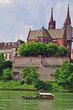 Basler Münster mit Rheinfähre