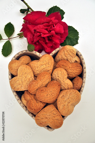 Photo: dolce messaggio d'amore - biscotti dolce messaggio d'amore - biscotti