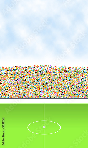 Illustration: Football pitch Football pitch
