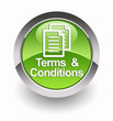 ''Terms & Conditions'' glossy icon