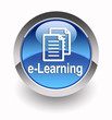 Photo en ligne au meilleur prix ''E-learning'' glossy icon