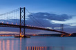 The Forth Road Bridge at Sunset