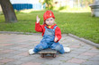 Child On The Skateboard
