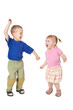 two dancing child two dancing child
