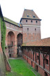 Famous castle in Malbork / Marienburg , Poland