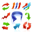 Arrow icon set