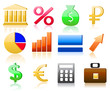 Finance signs. vector Finance signs. vector