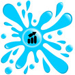 button blot rating diagram isolated on the white button blot rating diagram isolated on the white