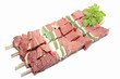 brochettes d'abats
