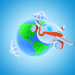 Illustration: Around the world Around the world