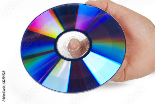 Photo: hand with DVD hand with DVD