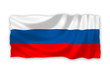 The flag of Russia