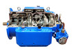 heavy truck automatic transmission isolated