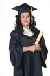 Graduate on White