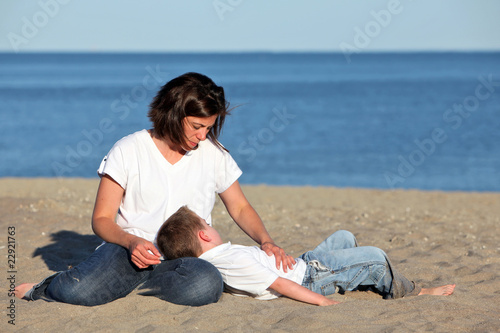 Photo: Mother and son Mother and son